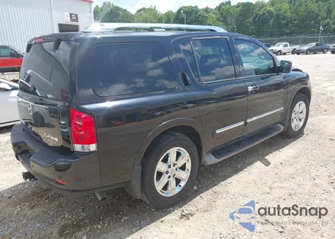 2013 Nissan Armada Platinum из США, поврежденный, VIN 5N1BA0NF4DN613987